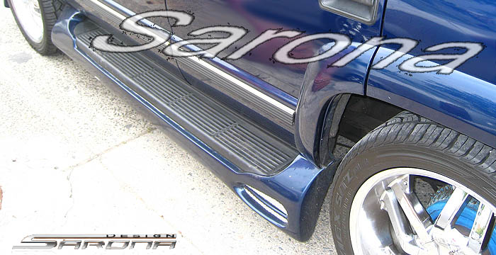 Custom Chevy Tahoe  SUV/SAV/Crossover Side Skirts (1992 - 1999) - $490.00 (Part #CH-009-SS)